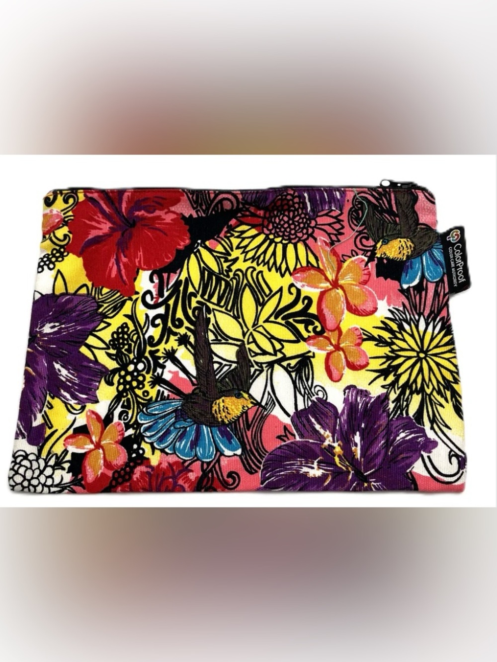 ColorProof Bohemian Floral Cosmetic Bag ✨🌺✨